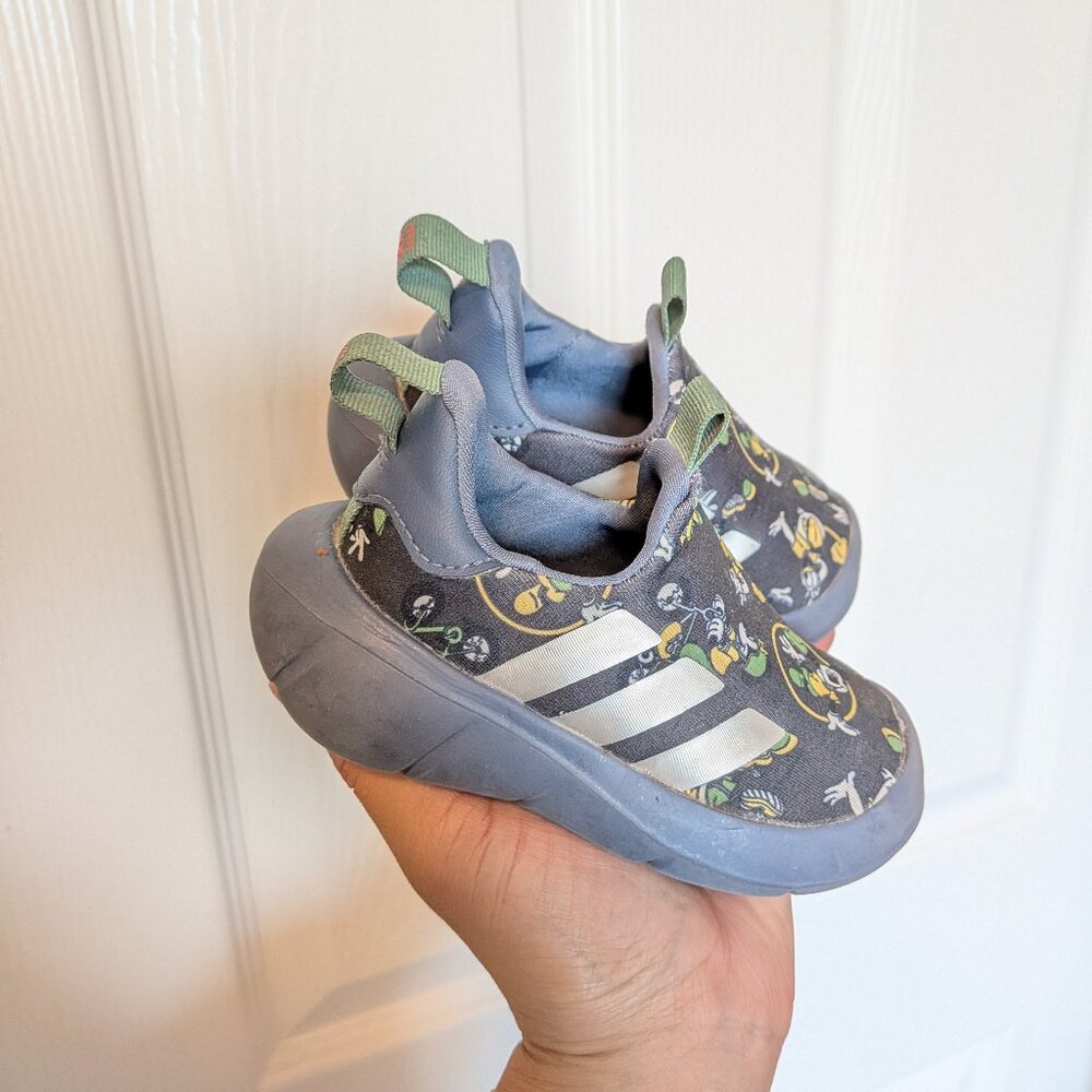 Toddler Adidas x Disney running shoes